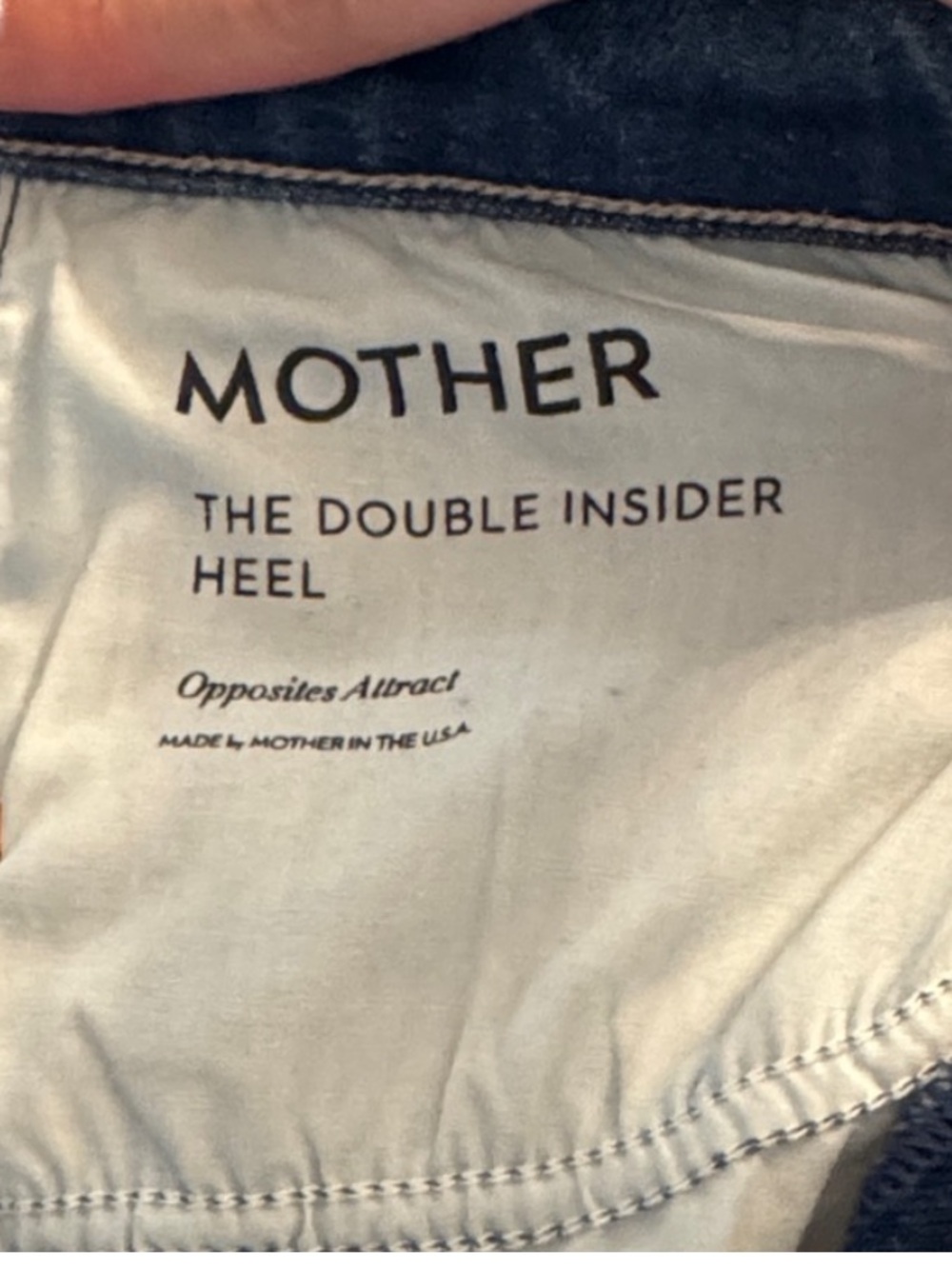 MOTHER Indigo Straight-Leg Women's Jeans - Picture 4 of 13